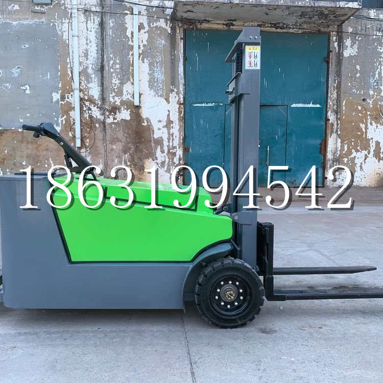 洛扎县小型电动叉车1吨2吨步行站驾式电瓶堆高充电装卸车液压升降车铲车